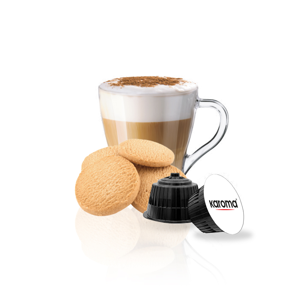 Compatibili Nescafè Dolce Gusto*  Cappuccino al biscotto – Karoma Caffè